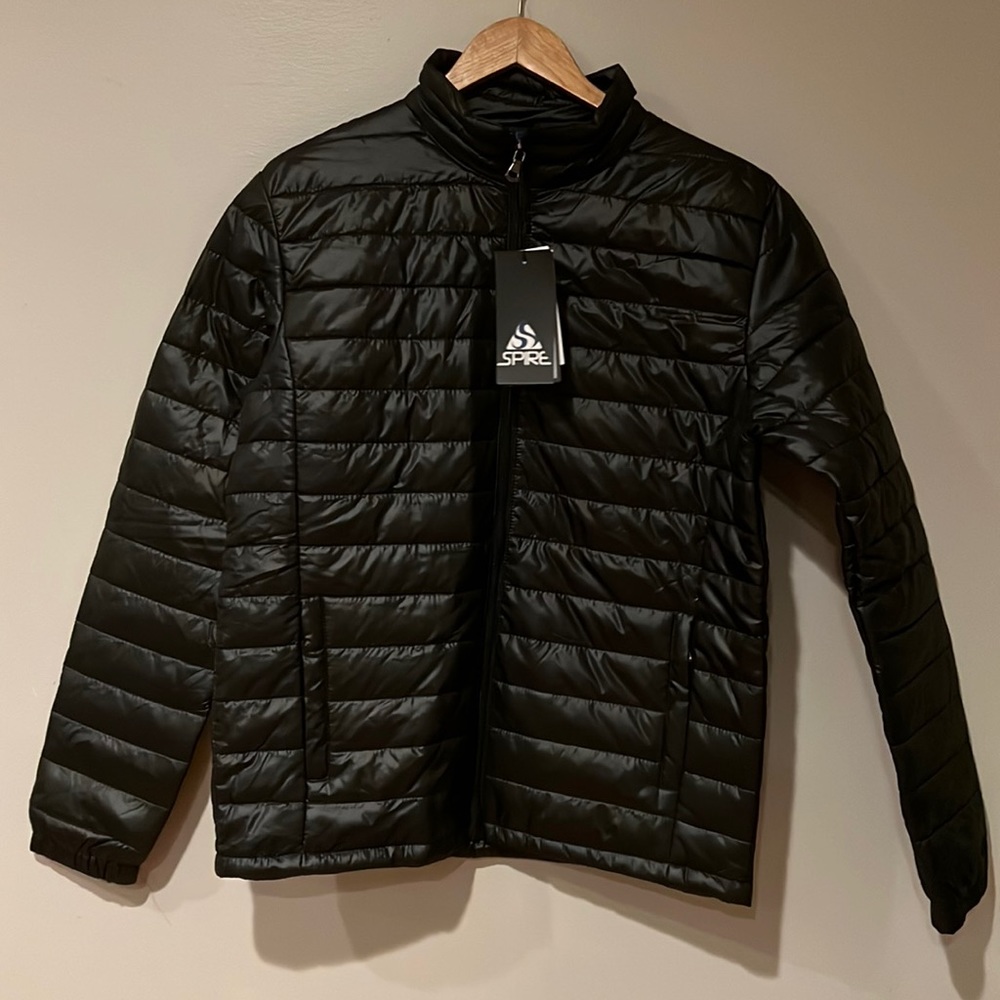 Black Water Resistant Men’s Coat size small by Spire